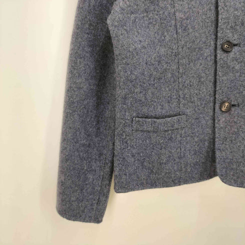 アクアスキュータム AQUASCUTUM リバーシブル ウールブルゾン レディース